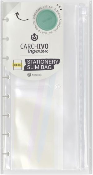 Estuche slim bag ingeniox tamaño check