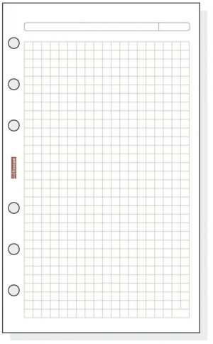 RECAMBIO CUADRICULA OPEN R1040 155X215MM