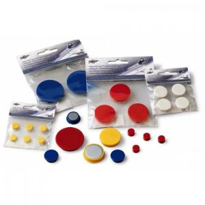 BLISTER 3 IMANES 30MM REDONDOS AMARILLO