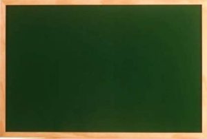 Pizarra verde 40x60cm con marco de pino faibo