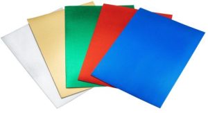 PACK 3 LAMINAS GOMA EVA METALIZADA ORO 40X60
