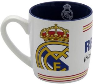 TAZA REAL MADRID EN CAJA