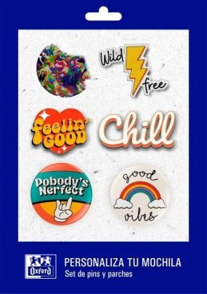 SET PARCHES PINS Y CHAPAS