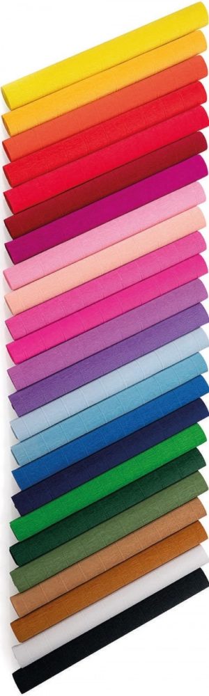 ROLLO CONTINUO PAPEL CRESPON 40G 50X250CM MARRON FUERTE