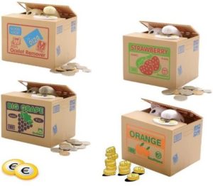 HUCHA GATO GUARDAMONEDAS MODELOS SURTIDOS