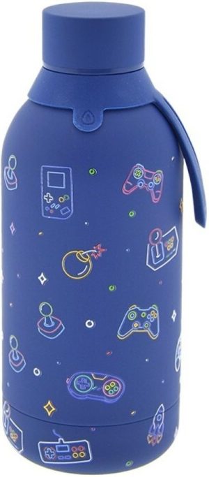 BOTELLA TERMICA 500ML DARK BLUE NEON GAMER COLLECTION