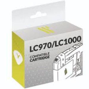 CARTUCHO TINTA COMPATIBLE BROTHER LC1000XLYL LC970 AMARILLO