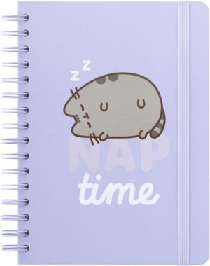 CUADERNO TAPA FORRADA A5 PUSHEEN MOMENTS COLLECTION