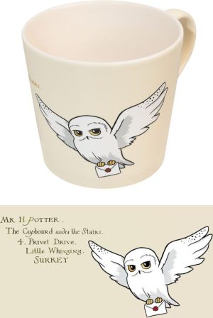 TAZA PREMIUM HARRY POTTER HEDWIG