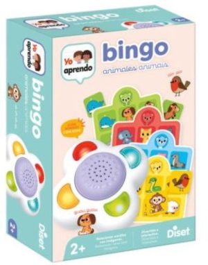YO APRENDO BINGO ZOO DE LOS ANIMALES ES/PT