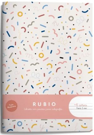 Libreta a5 44h 80g. pauta montessori 5mm. con margen