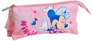 PORTATODO TRIPLE 3 COMPARTIMENTOS MINNIE 12X3X22.5CM