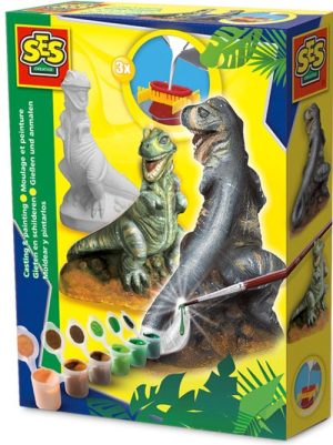 MOLDEAR Y PINTAR T-REX