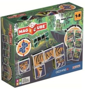Geomag magicube juego de construccion magnética jungle 6 piezas