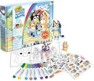 COLOR WONDER SUPER SET BLUEY COLOREA SIN MANCHAS