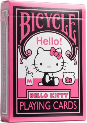 BARAJA TEMATICA HELLO KITTY BLACK &PINK BY BICYCLE
