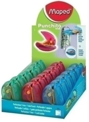 Exp/18 taladros 1 agujero punchito maped