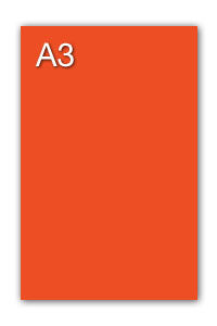 PAQ/50 CARTULINAS IRIS A3 185G. TOMATE