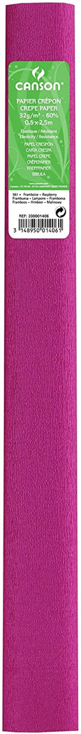 ROLLO PAPEL SEDA 50X500CM 20G FUCSIA CANSON