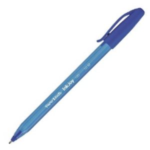 C/50 boligrafo inkjoy 100 cap azul punta media 1,0mm papermate