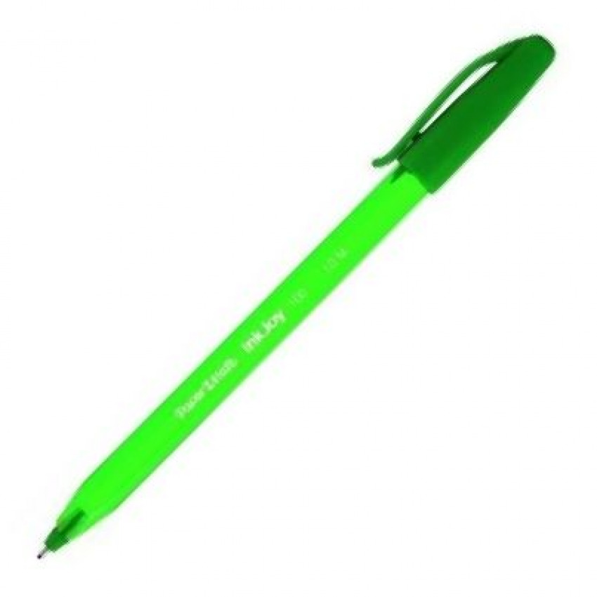 C/50 boligrafo inkjoy 100 cap verde punta media 1,0mm paper mate