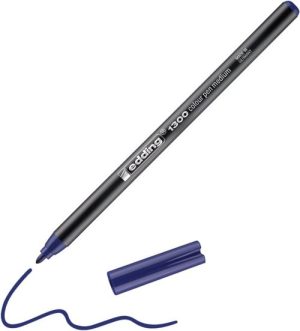 C/10 ROTULADOR EDDING 1300 AZUL 03 PUNTA DE FIBRA