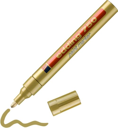 C/10 ROTULADOR EDDING 750 ORO 53