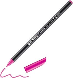 c/10 rotulador edding 1200 rosa neon 69 punta de fibra