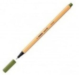 C/10 STABILO POINT 88 VERDE MUSGO Nº35 PUNTA DE FIBRA 0,4MM