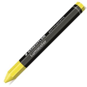 C/12 CRAYONES LUMOCOLOR 236 OMNIGRAPH PERMANENT AMARILLO