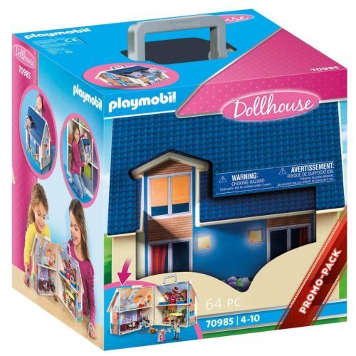 CASA DE MUÑECAS EN MALETIN PLAYMOBIL