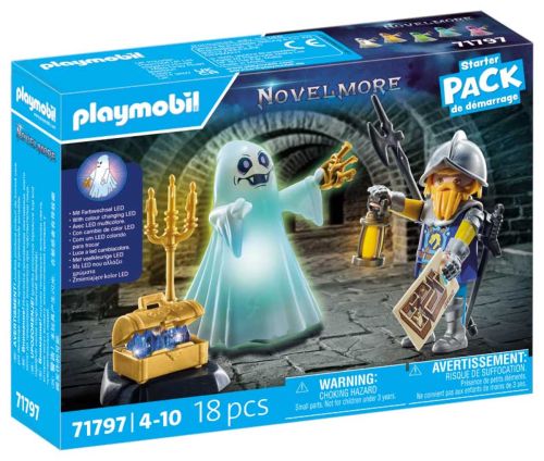 STARTER PACK FANTASMA Y CABALLERO NOVELMORE PLAYMOBIL