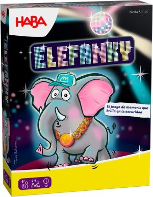 ELEFANKY JUEGO DE MEMORIA QUE BRILLA EN LA OSCURIDAD