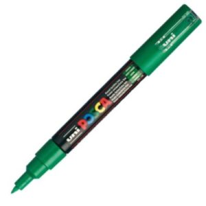 MARCADOR UNI-POSCA PC1M COLOR VERDE PUNTA 0,7MM