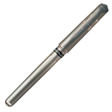 C/12 BOLIGRAFOS UNI-BALL SIGNO BROAD PLATA 1MM