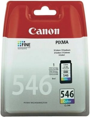 CARTUCHO TINTA ORIGINAL CANON CL546 TRICOLOR