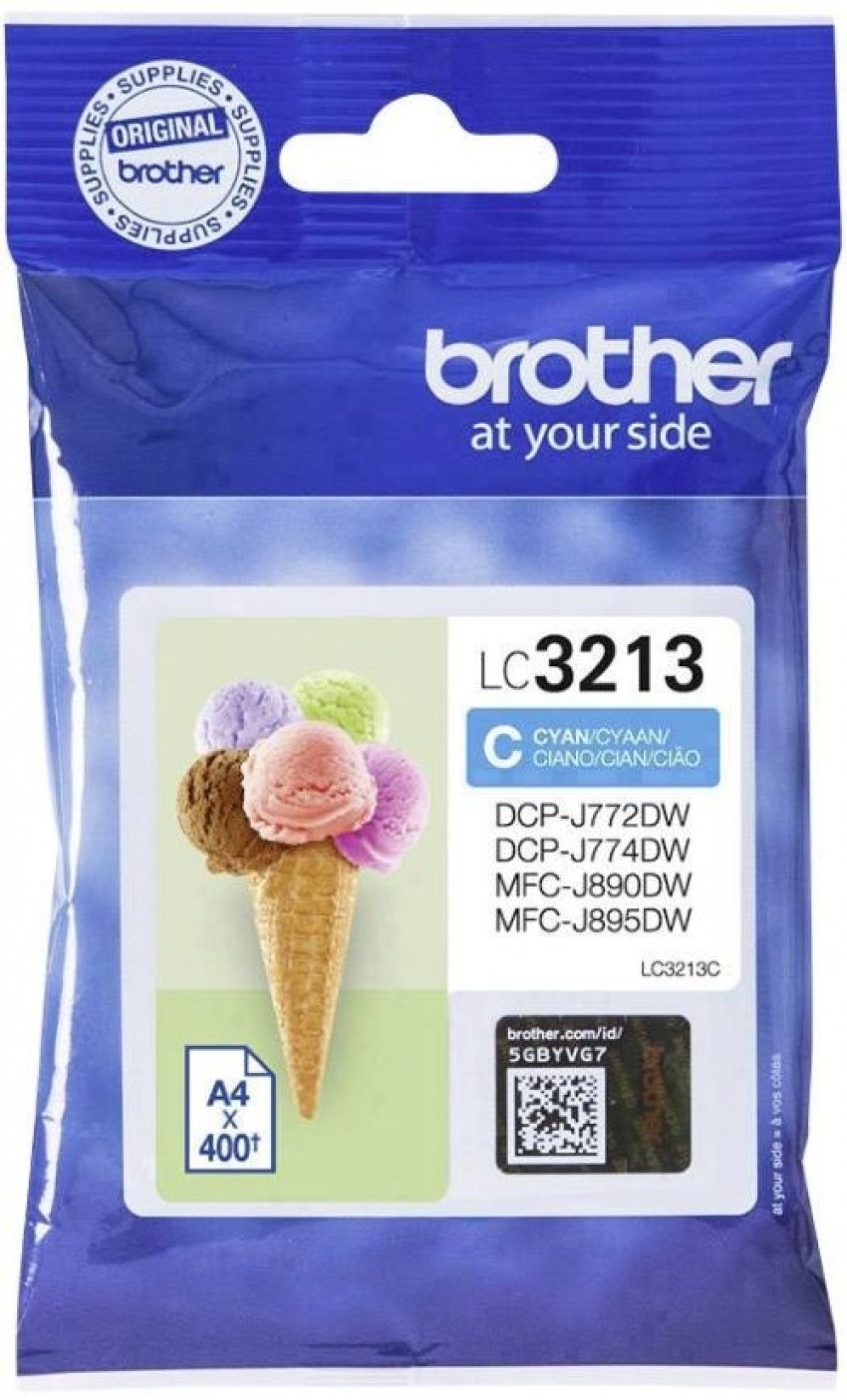 CARTUCHO TINTA ORIGINAL BROTHER LC3213BK NEGRO