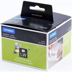Rollo de etiquetas para direcciones 36x89mm label writer color blanco