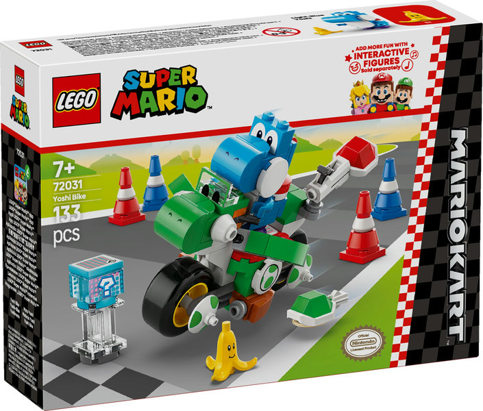 MARIO KART MOTO YOSHI LEGO
