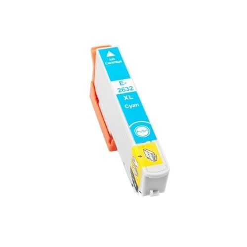 CARTUCHO TINTA COMPATIBLE EPSON T2632/T2612/26XL CIAN