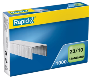 CAJA 1000 GRAPAS 23/10 GALVANIZADAS RAPID