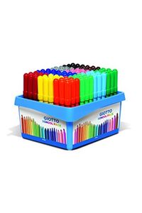 Caja 108 rotuladores giotto turbo maxi superlavable colores surtido