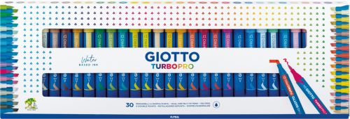 ESTUCHE 30 ROTULADORES DOBLE PUNTA TURBOPRO GIOTTO