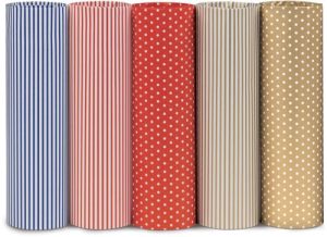 EXP 50 ROLLITOS PAPEL REGALO GRAPHIC 70X200CM SURTIDO