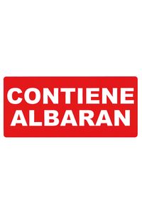 Rollo 200 etiquetas contiene albarán 50x100mm Apli