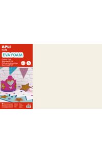BLISTER 5 LAMINAS GOMA EVA PIEL CLARO 40X60 2MM APLI