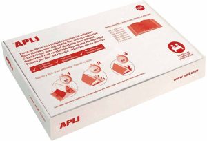 C/100 FORRO LIBROS AJUSTABLE 28,5X53CM PVC 130 MICRAS APLI