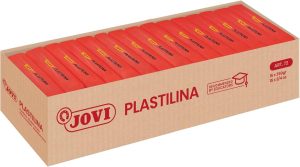 C/15 TACOS PLASTILINA JOVI 72 GRANDE 350G. ROJO