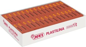 C/30 TACOS PLASTILINA JOVI 70 PEQUEÑA 50G. MARRON