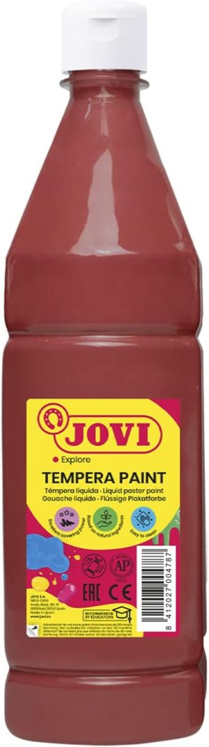 Bote tempera liquida jovi 1000ml marron